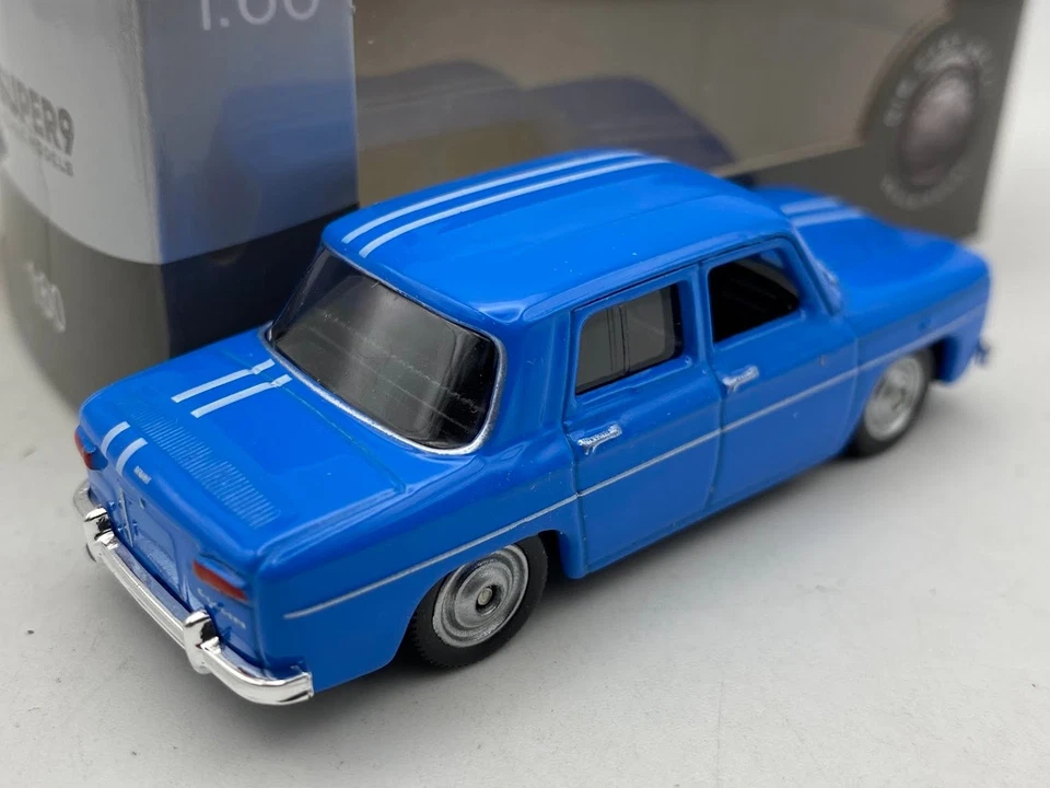 1:60 WELLY RENAULT R8 1960s blu auto diecast metallo Ref: 52450W - Immagine 2 di 4