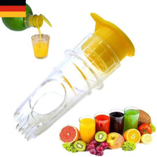 2Pcs Mini Zitronenpresse Zitronenpresse Multifunktionale manuelle Fruchtpress