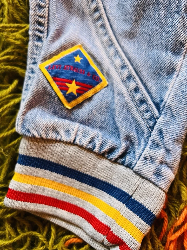 Jeans Little Levi's vintage años 80 niños 2T EE. UU. Foto 3 de 4