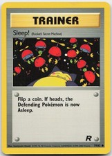 Sleep! 79/82 Common Team Rocket Pokemon Unlimited Lightly Played on eBay