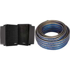 Kicker KB6B 2-Way Full Range Indoor Outdoor Speakers Pair Weatherproof Spea...