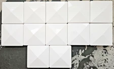 Freedom 5.0-in W x 5.0-in L White Vinyl fence Post cap 12 Pack