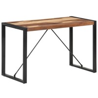 Massivholz Esstisch 120X60X75 Cm Rechteckig Esszimmertisch FüR 4 Personen