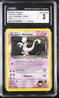 CGC 3 Rocket's Mewtwo 14/132 Holo Gym Challenge Graded Pokemon Card Pop 7