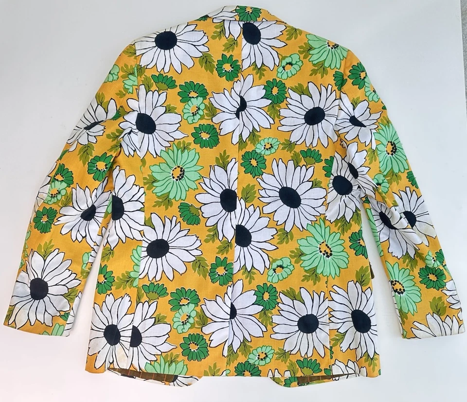 Chaqueta Blazer Vintage 44 R Para Hombres Stuff Lilly Pulitzer Estilo Islas Sandwich 1970 L Foto 4 de 4