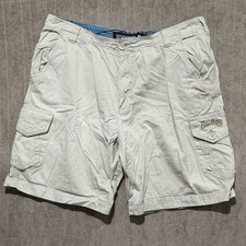 Vintage Y2K Billabong Mens 38 Spell Out Baggy Cargo Shorts Surf Skater Beige