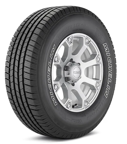 10 MICHELIN Defender LTX M/S 2 LT265/70R17 123/120S OWL 10 Ply