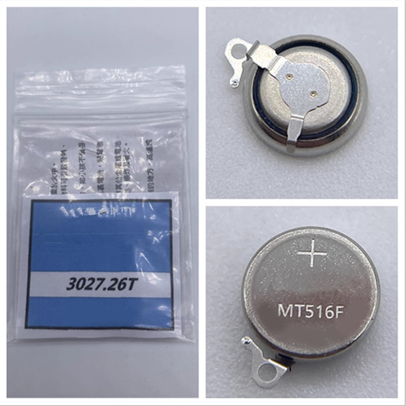 1PC For V110 V114 V115 V116 V117 Solar Watch Capacitor Battery MT516F 3027-26T