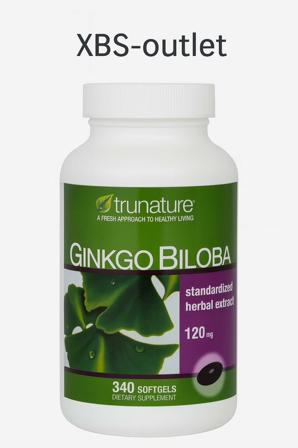 trunature Ginkgo Biloba, 340 Softgels