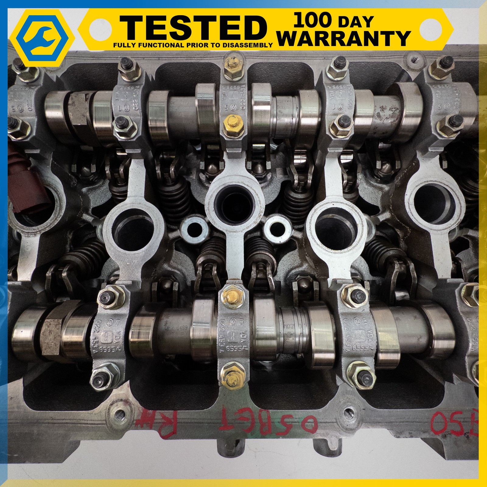 03-13 BENTLEY CONTINENTAL GT FLYING SPUR 6.0L W12 RIGHT ENGINE CYLINDER HEAD OEM