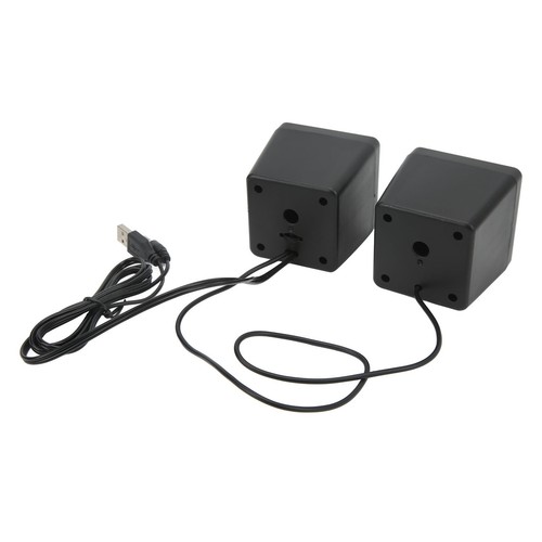 Desktop Sound Mini 3 5 Mm Schnittstelle USB Verkabelt Stereo-Lautsprecher F CHP - Bild 3 von 24