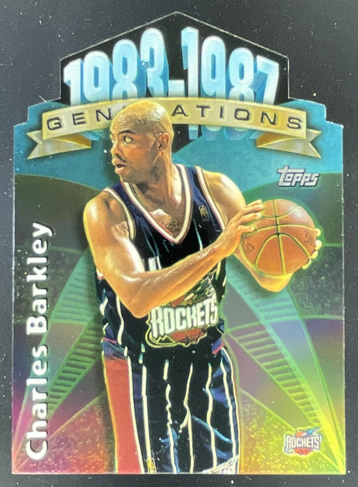 Charles Barkley #G3 Basketball Cards 1997 Topps Generations trading card — raw and PSA graded price guide
