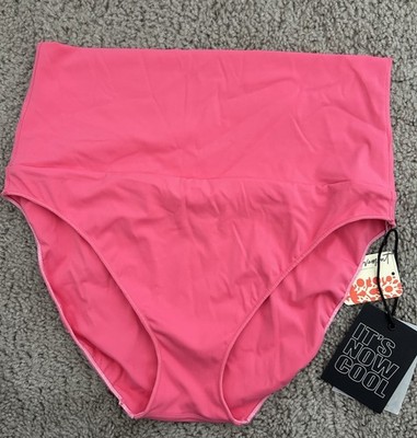 FP Movement Swim Bottoms Pink  It s Now Cool The Contour  High Waisted XXL $90