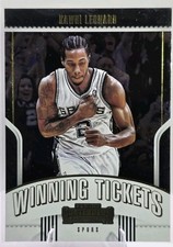 Kawhi Leonard 2018-19 Panini Contenders - Winning Tickets  #15 Spurs