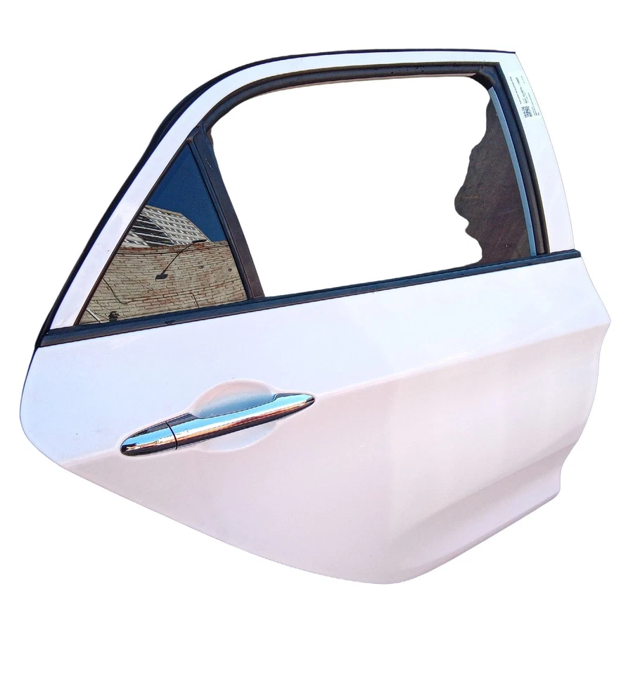 Kia Picanto 5 Door Hatchback 2014-2019 Door Bare (rear Driver Side) White  - Image 2 of 4