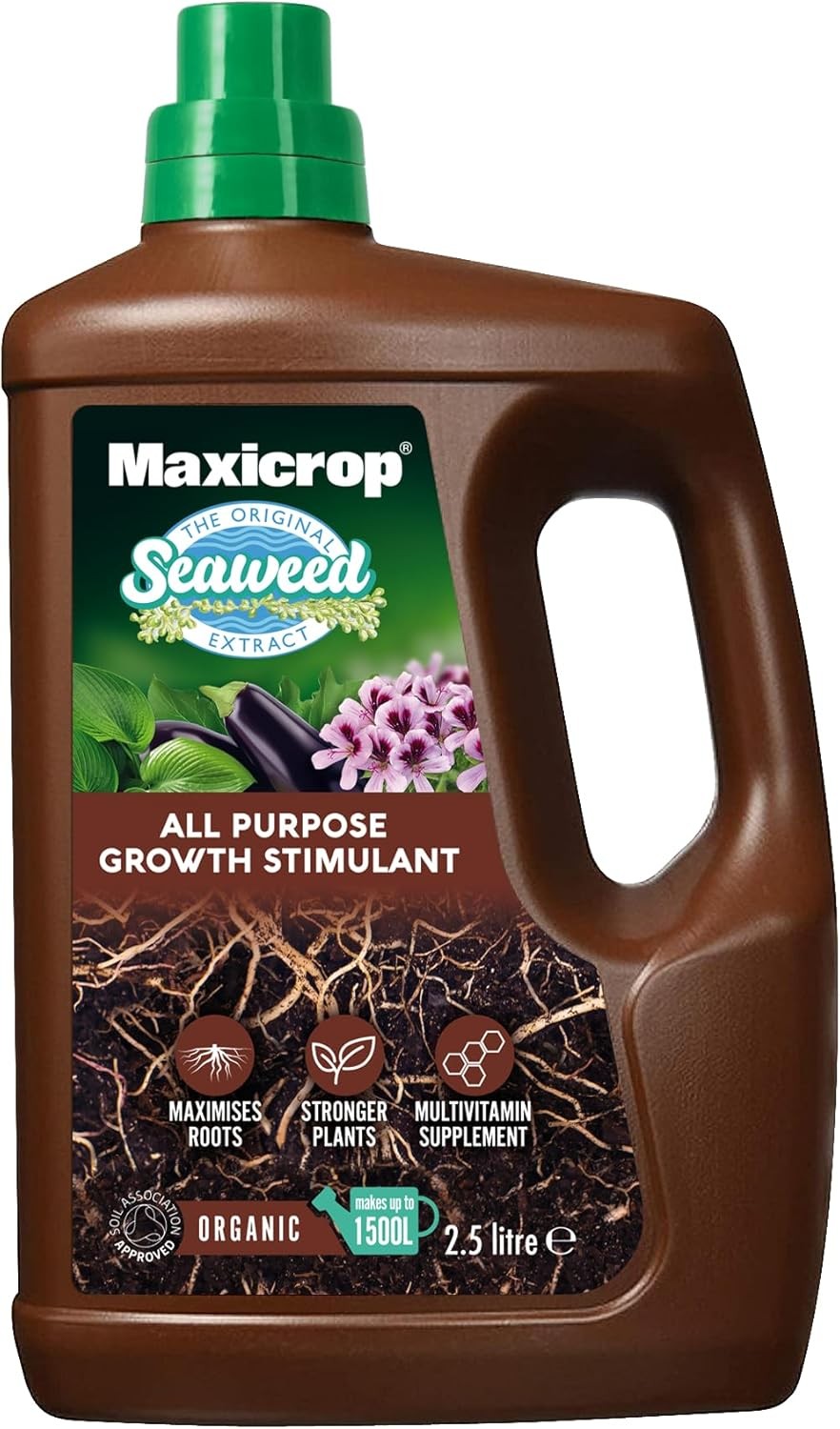Maxicrop All Purpose Plant Growth Stimulant, 2.5L - Natural Seaweed Based Liqui