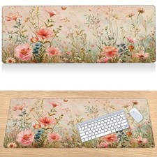 31.5  x11.8  Large Gaming Mouse Pad for Desk, Mouse Mat with Seamed Ed