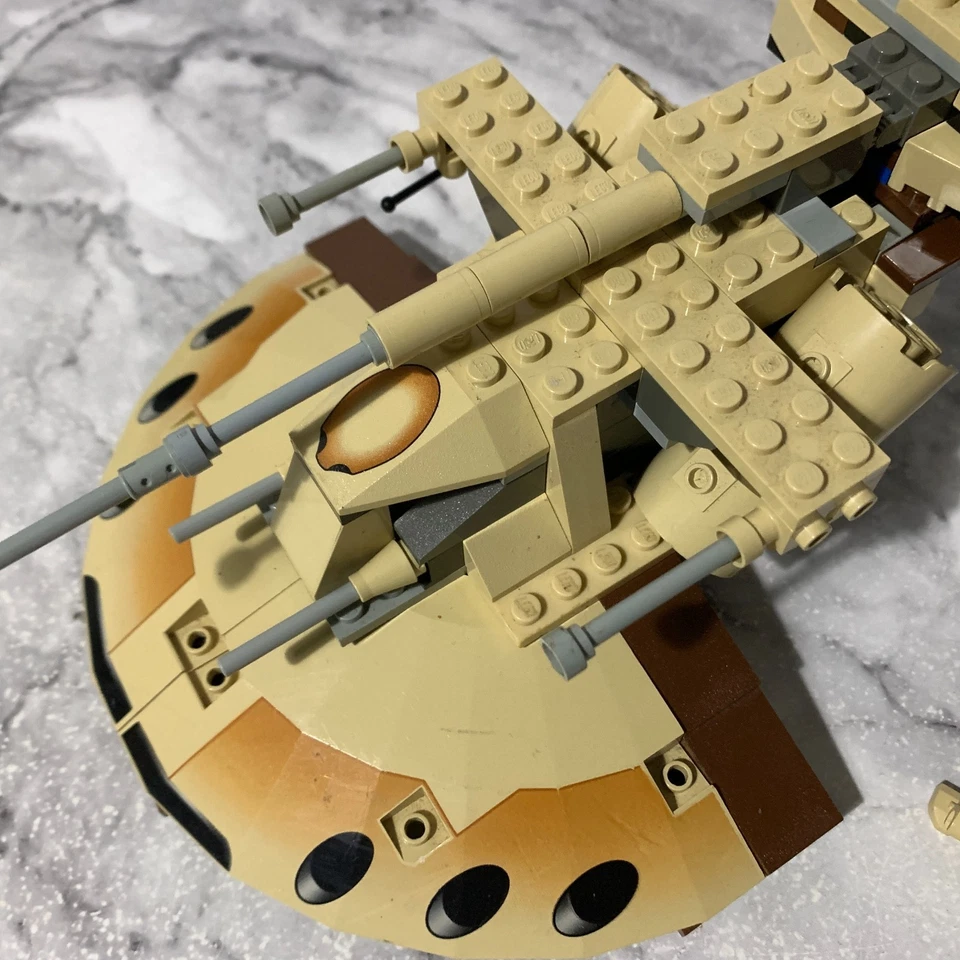 Lego 7155 Trade Federation AAT. Vintage Star Wars Retired Set. Incomplete - Image 3 of 4