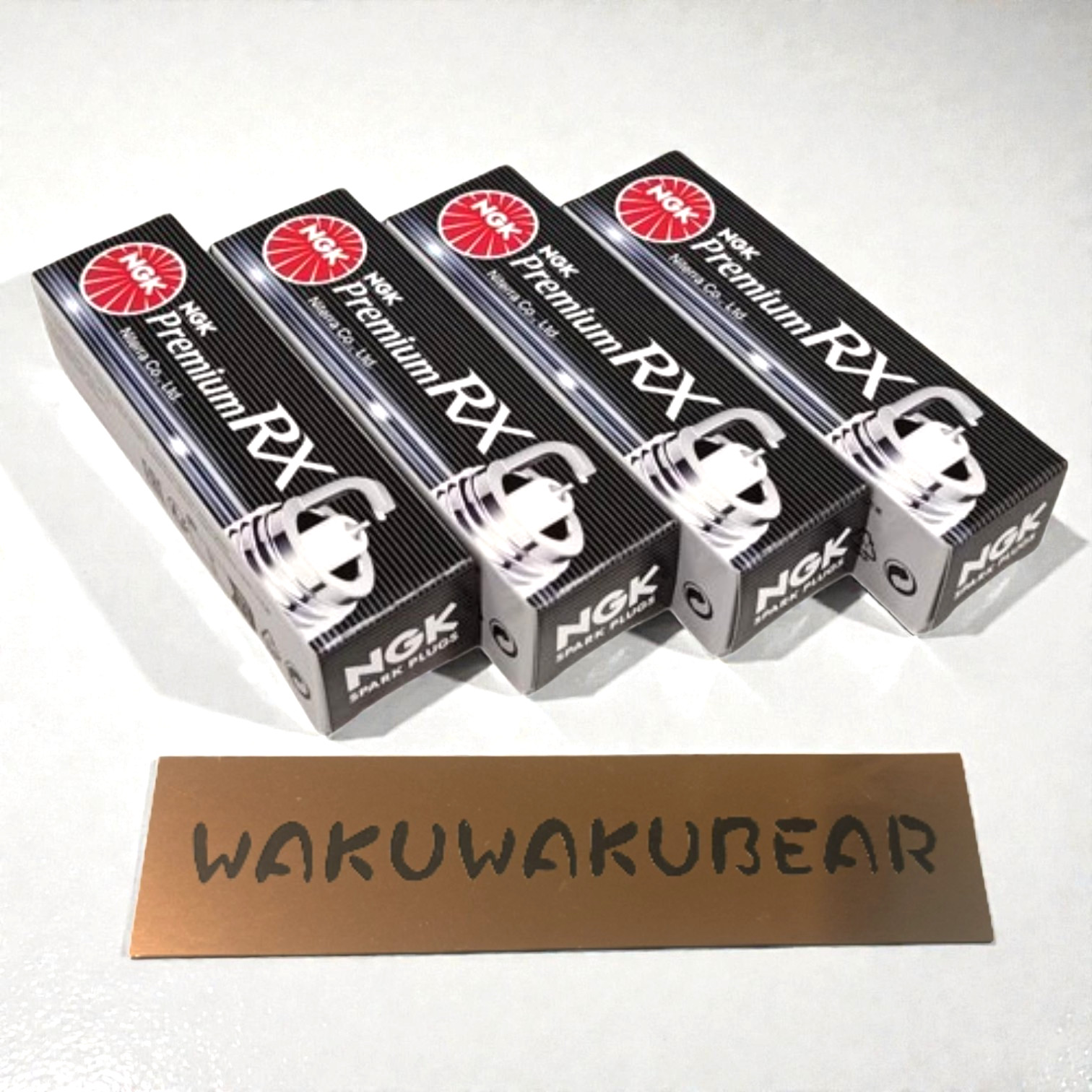 NGK Premium RX Spark Plugs BKR5ERX-11P Set of 4  100% Genuine  BrandNew Japan