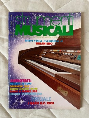 SM Zeitschrift Musikinstrumente, Ed. Jackson Nr. 35, Nov. 1982, Brian Eno, Oberheim