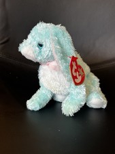 BNWT Retired Ty Beanie Baby Plush Spring the Light Green Bunny Rabbit Tagged NEW