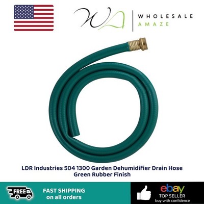 LDR Industries 504 1300 Garden Dehumidifier Drain Hose Green Rubber Finish