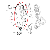 Steuerdeckel Verteilung Fiat Punto - Siena - Lancia Y Original 7748306