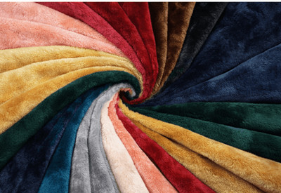 Plüsch Webpelz Stoff Kurzflor uni luxuriös super weiches Material 150 cm breit