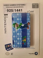 Mario Nintendo DS Game Case Holds  Games+SD+2 Stylus (Luigi Edition) Sealed