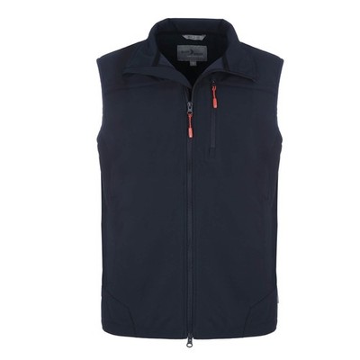 Blue Wave Herren Softshellweste Bernd Weste Softshell Kordelzug am Saumbund
