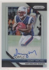 2018 Panini Prizm Rookie Auto Sony Michel #RA-SM Auto i2b