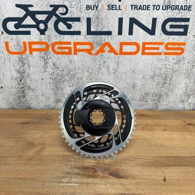 【新品】Sram Red Axs D1 パワーメーターチェーンリング48/35T SRAM Red AXS D1 Quarq 48/35t 12-Speed 8-Bolt Power Meter Chainring