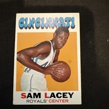 1971-72 Topps Basketball #57 Sam Lacey EX+ Rookie Cincinnati Royals NM State