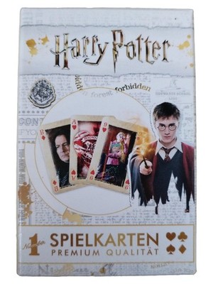 Winning Moves Harry Potter Spielkarten Premium Qualität Französisches Blatt