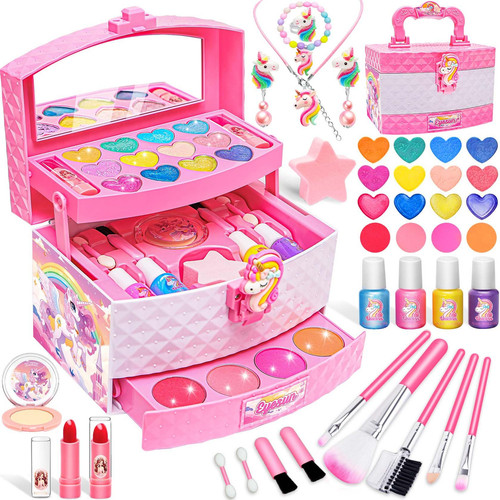 Toys for Girls,-Makeup-Kit for-Girl-Toys for 3 4 5 6 7 8 9 10 11 12 Year Old ...