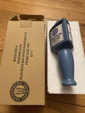 Blue Moon Seasonal Blue Ceramic Beer Tap Handle 6” Alcohol Bar Decor Mancave