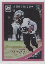 2018 Donruss Optic Rookies Pink Prizm Avonte Maddox #147 0pm