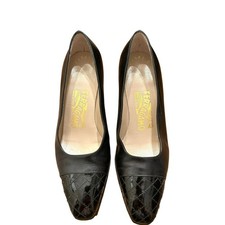 Vintage Salvatore Ferragamo Pumps Quiet Luxury Old Money Corporate Chic