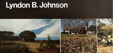 Vintage 1998 LYNDON B. JOHNSON   NATIONAL PARK SERVICE UNIGRID BROCHURE/MAP  LBJ