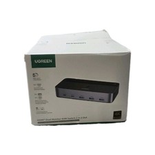 UGREEN 4k 60Hz HDMI KVM Switch 2 Monitors 2 C...