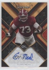 2022 Wild Card Mania Triangle Scribbles Gold Lazers 2/4 Evan Neal Auto g1d