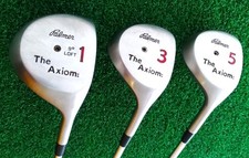Vintage Palmer The Axiom: Woods Set 1-3-5 w/ Lite Steel Shafts