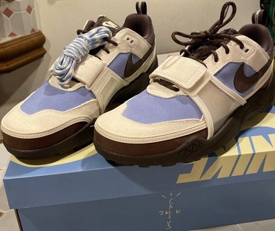 Nike Travis Scott Zoom Field Jaxx Leche Blue Size 11.5,DS.
