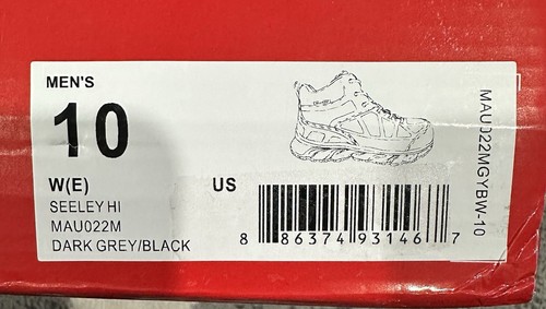 Propet Seeley Hi Composite Toe Work Mens Black Work Safety Shoes MAU022M Size 10 - Picture 2 of 9