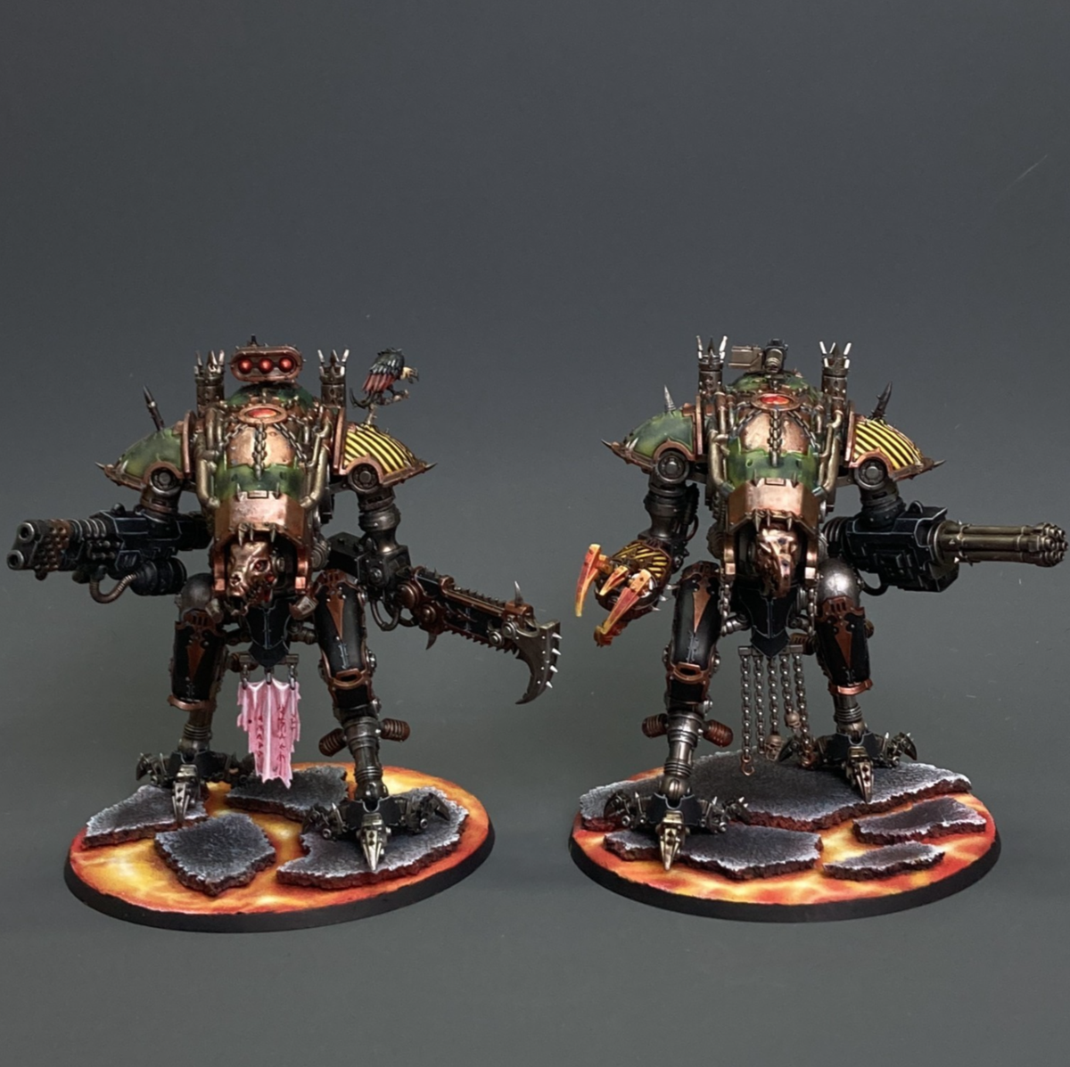 War Dog Karnivores Painted- Chaos Knights- Armies of Chaos