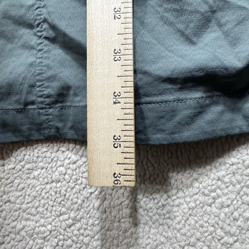 Athleta Hooded Jacket Womens Medium Lightweight Raincoat Zip Long Outdoor Coat - Picture 14 of 14