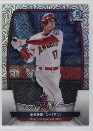 2023 Bowman Mega Box Chrome Mojo Refractor Shohei Ohtani #51 1t8i