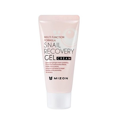MIZON Snail Recovery Gel Cream, Wrinkle Care, 1.5 Fl Oz (Pack of 1), green 