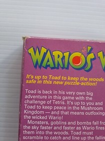 Wario Woods Nes Nintendo Entertainment System Complete Australian Release Rare