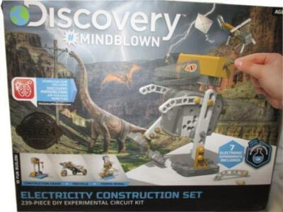 #ad Discovery #MINDBLOWN Electricity Construction Set 10 Robotic Build Kits amp; 7 Ele $35.35